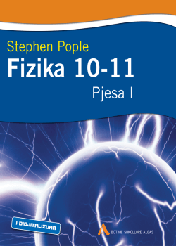 Kopertina e librit Fizika 10-11 - Pjesa I