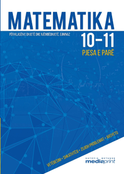 Kopertina e librit Matematika 10-11: Pjesa e Parë