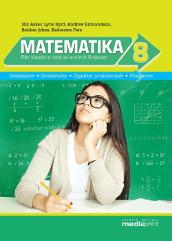 Kopertina e librit Matematika 8